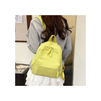 Mochila pequena feminina de veludo cotelê, bolsa de viagem para estudantes(2215)
