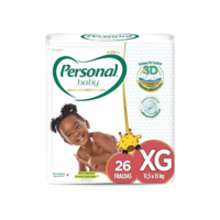 Personal Fralda Baby Premium Protection Xg Com 26 Unidades