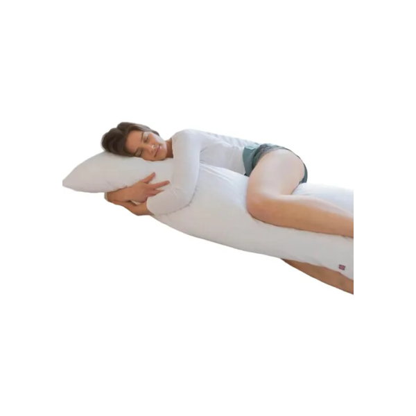 Travesseiro Almofada De Corpo Xuxão Gigante 100% Silicone Cor Branco