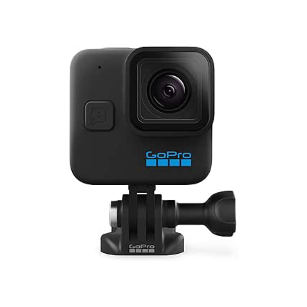 GoPro HERO11 Black Mini - Câmera de Ação Compacta à prova d'água 10m, Vídeo Ultra HD 5.3K60, Captura de quadros de 24,7MP, Transmissão ao vivo 1080p, Hypersmooth 5.0, TimeWarp 3.0 em 5.3k