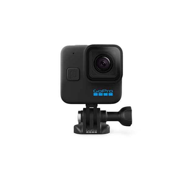 GoPro HERO11 Black Mini - Câmera de Ação Compacta à prova d'água 10m, Vídeo Ultra HD 5.3K60, Captura de quadros de 24,7MP, Transmissão ao vivo 1080p, Hypersmooth 5.0, TimeWarp 3.0 em 5.3k