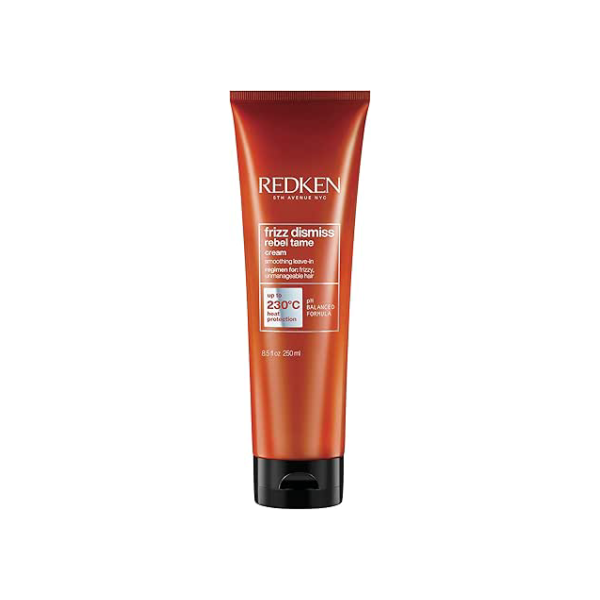 Redken Leave-in Frizz Dismiss Rebel Tame,para cabelos com Frizz, Anti-frizz, protege os fios contra a umidade, com Óleo de Babassu + Concentrated Smoothing Complex, Exclusivo Amazon, 300ml