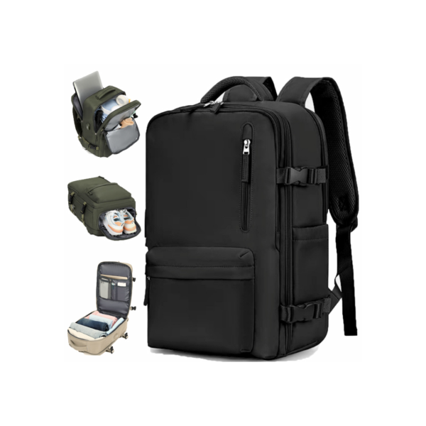 Mochila de Viagem Masculina e Feminina Impermeável Reforçada Executiva para Notebook Grande capacidade
