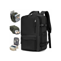 Mochila de Viagem Masculina e Feminina Impermeável Reforçada Executiva para Notebook Grande capacidade