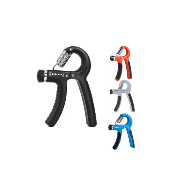 Hand Grip Com Mola até 60 kg Ajustável Fortalecimento Do Punho Antebraço E Mãos Força CORES SORTIDAS-ASSISTA O VIDEO-