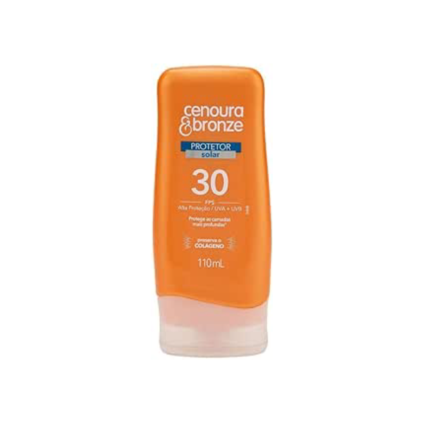 Cenoura e Bronze Protetor Solar Fps 30 110Ml E
