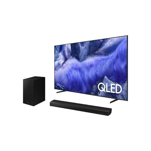 Combo Samsung Vision AI TV 55" QLED 4K QEF1 2025 + Soundbar HW-B550