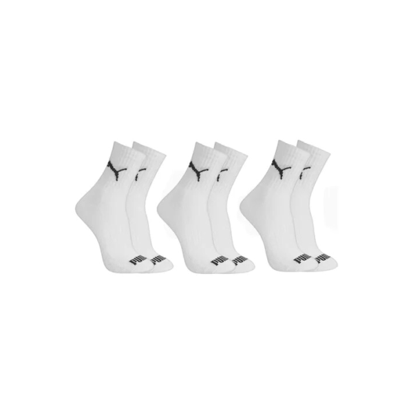 Kit 3 Pares Meias Puma Cano Médio Original Masculino Algodão