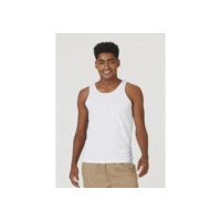 Regata Hering Básica Slim Em Malha Masculina - Branco