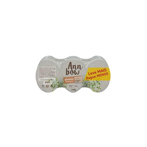 Ann Bow Sabonete Glicerina De 90G Pack Com 6 Unidades