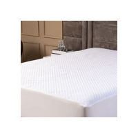 Capa de Colchão Impermeável Matelado Casal Padrão Branco