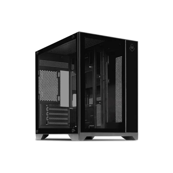 Gabinete Gamer Mancer Cv100, Mid-tower, Lat De Vidro Preto