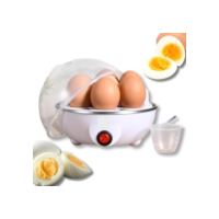 Cozedor Elétrico Premium de Ovos e Legumes a Vapor – Cozimento Rápido e Saudável | Portátil, ideal para viagens | Design Moderno 110V Branco | Alimentos no Ponto Ideal, Fácil de Usar e Limpar
