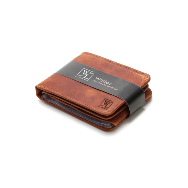 Carteira Masculina Couro Porta Cartão Grande Moderna Oferta