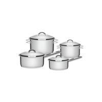 Jogo De Panelas 4pçs Solar Aço Inox Tramontina