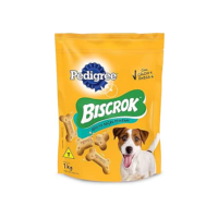 PEDIGREE Biscoito Pedigree Biscrok Para Cães Adultos Raças Pequenas 1 Kg