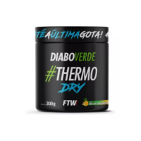 Termogênico Thermo Dry Pote 300g Sabor Abacaxi com Gengibre FTW - DIABO VERDE