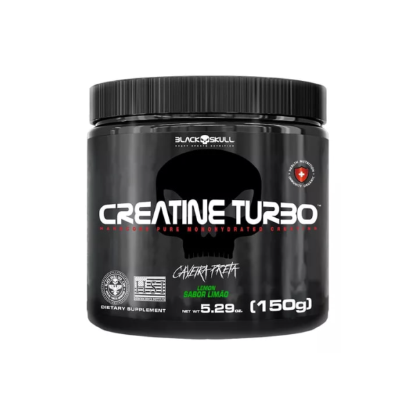 Creatina turbo - 150g Creatina turbo Limón 150g Calavera Negra