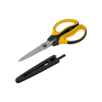 Vonder, Tesoura Uso Geral Reta, Com Cabo Plástico Com Revestimento Emborrachado, Tr 019.