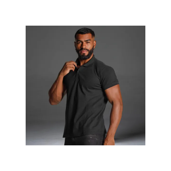 Camisa Gola Polo Masculina Pique Premium Algodão Confortável