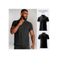 Camisa Gola Polo Masculina Pique Premium Algodão Confortável