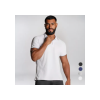 Camisa Gola Polo Masculina Pique Premium Algodão Confortável