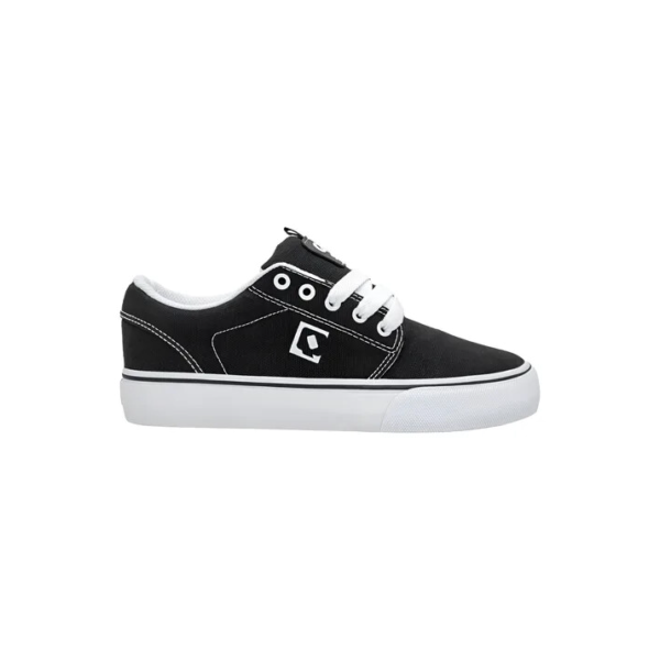 Tênis Qix Combat 3 Lona Vulcanizado Preto Branco