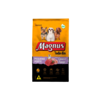Ração Magnus Premium Todo Dia 15Kg Cães Adultos Pequeno Porte Sabor Carne e Frango Adimax