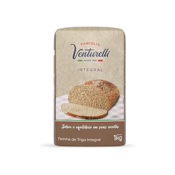 FAMIGLIA VENTURELLI Farinha De Trigo Integral Famiglia Venturelli 1 Kg
