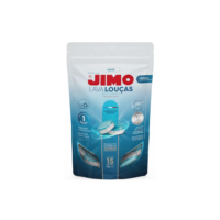 JIMO Lava Louça Multicamadas Detergente Concentrado para Máquinas de Lavar Louças Desengordurante Hidrossolúvel Mais Brilho e Proteção às Louças 15 pastilhas