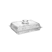 Porta Frios Renaissance Lyor 20cm x 15cm x 7cm Cristal Café da manhã