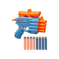 Nerf, Lançador de Dardos, Elite 2.0, Prospect QS-4 - Mira Acoplada, 4 Tubos Frontais, Inclui 8 Dardos - A partir de 8 Anos