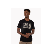 camiseta de algodão the beatles manga curta preta
