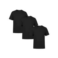 Kit 3 Camisetas Masculina Lisas Algodão 100% Confortável Academia Confortável Cores Sortidas 30.1