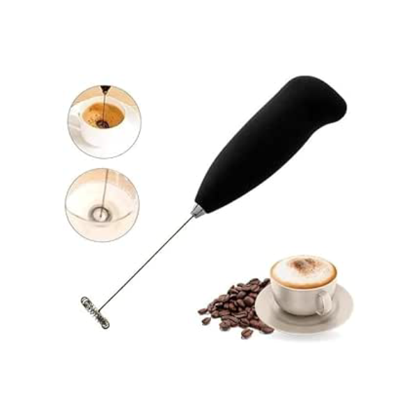 Mixer Misturador e Mini Batedeira Premium – Espumador de Leite, Café, Cappuccino, Shakes (Cores Diversas) – Praticidade para Cozinha, Casa, Viagem