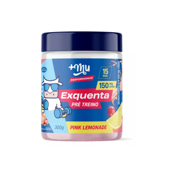 Pré treino Exquenta Sabor Pink Lemonade 300g +Mu