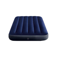 Colchão Inflável Solteiro Twin, 99x191x25cm, Azul, até 136kg