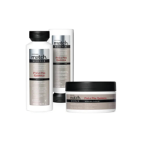 Combo Match Science Pré E Pós-química: Shampoo 300ml + Másca