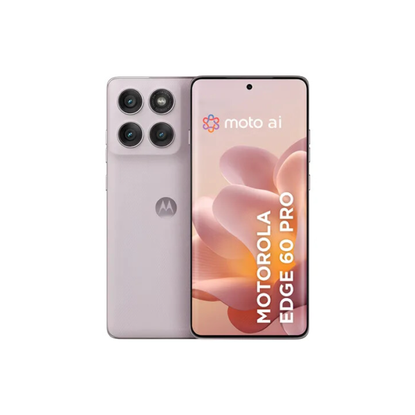 Smartphone Motorola Edge 60 Pro 5g - 512gb 24gb (12gb Ram+12gb Ram Boost) Tela Quad-curve Moto Ai 50mp Sony Camera Ultrarresistencia Militar Ip68 + Ip69 - Rosa