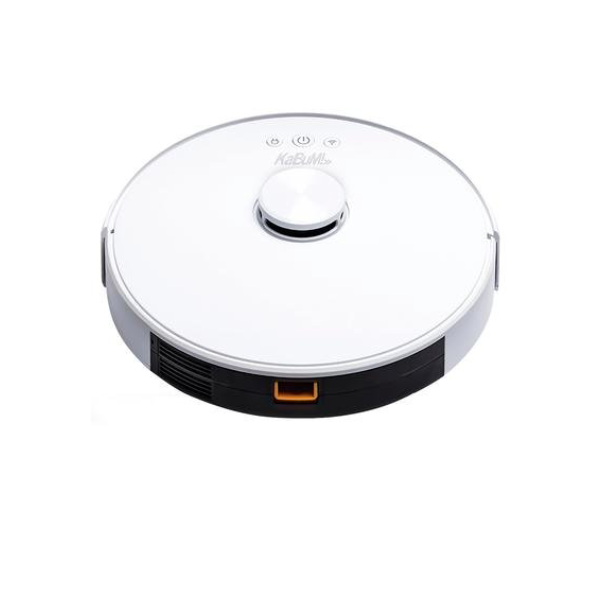 Robô Aspirador e Passa Pano KABUM! smart 700 - 5 Modos de Limpeza, Mapeamento a Laser 3D, Base de Carregamento - Bivolt - Branco - KBSF006