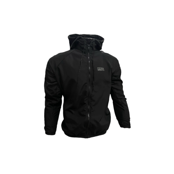 Corta Vento Masculina Impermeável Semi Forrada PRETO Rock Saints