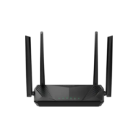 Roteador Wifi 6 Dual Band Mesh Gigabit 4 Antenas Intelbras W6-1500 Cor Preto