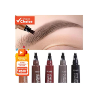 Lápis De Sobrancelha Líquido À Prova D'água De 5 Cores , De Longa Duração , Definição Natural , Maquiagem Barata .