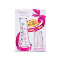 Dermacyd Sabonete Líquido Íntimo Femina 24H Kit De 2 Unidades 200 Ml + 100 Ml