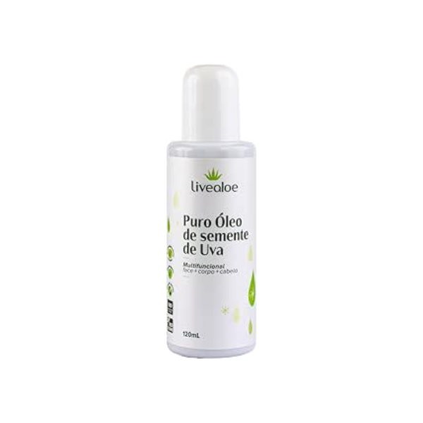 LiveAloe Puro Óleo De Semente De Uva