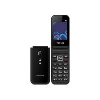 Celular POSITIVO P51, Flip, Função Modem, 4G, Câmera Traseira, Tela 2,4” LCD, Rádio FM, Botão SOS, Dual SIM Preto