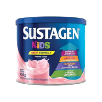 Sustagen Kids Complemento Alimentar Sabor Morango - Lata 350G