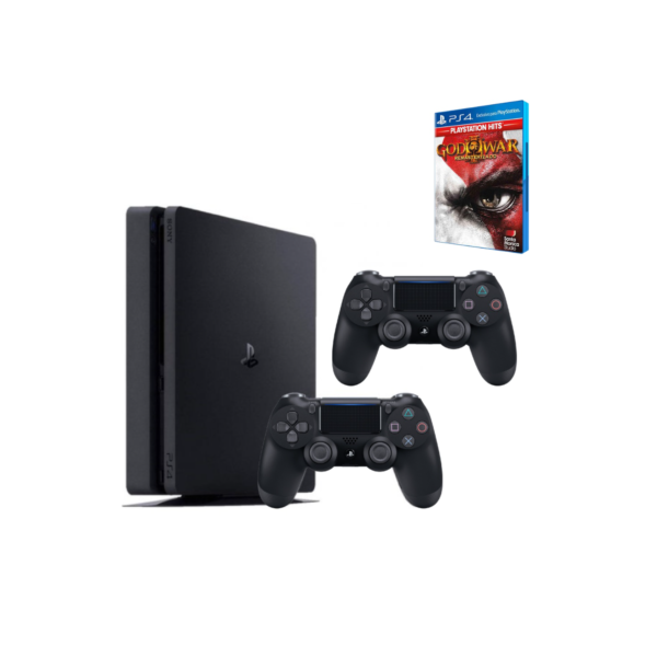Playstation 4 - Video game Ps4 1tb com 1 ou 2 controle + jogo Aleatório - Console Original - Semi novo