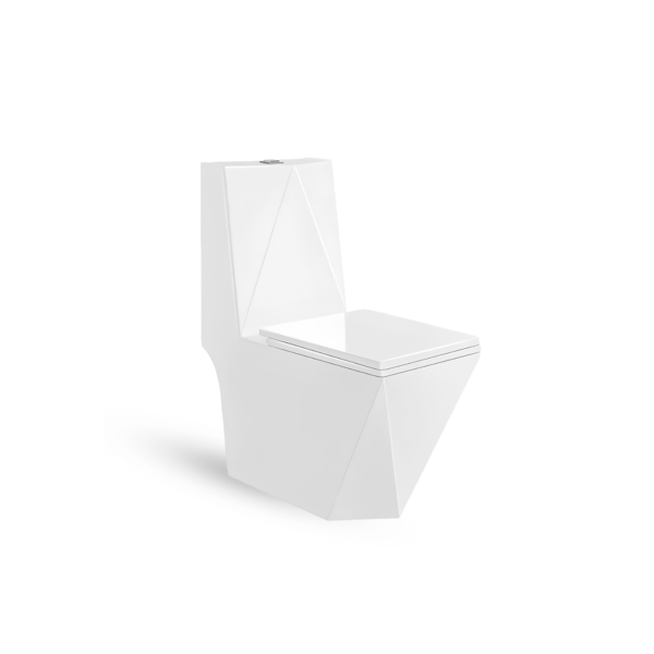 Vaso Sanitário Monobloco Cerâmica Modelo Diamante - VAB0005 Tubrax