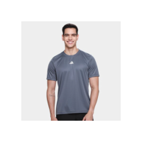 Camiseta Adidas Treino Básica Masculina - Cinza